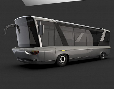 В России могут наладить сборку футуристического автобуса, напоминающего советский минивэн «Старт»